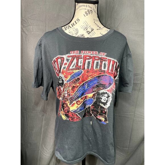 LED ZEPPELIN MISS LOOK SIZE SMALL RETRO TEE - Picture 1 of 4